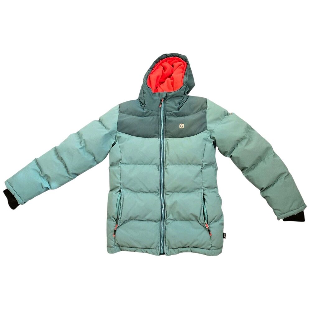 GUSTI HOODED PUFFY WINTER PARKA/SKI JACKET CANADA Girls size 12 Warm & Awesome